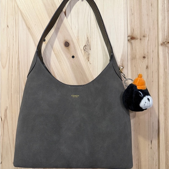 Coach Handbags - Coach Gray Shoulder Bag